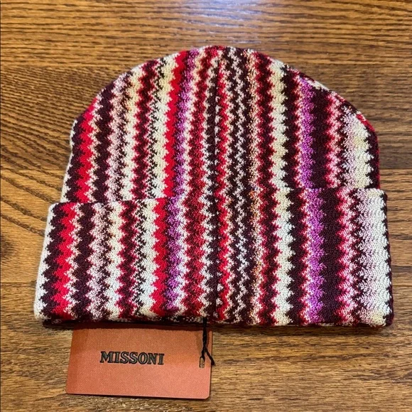 Missoni | Accessories | Missoni Multicolor Striped Knit Hat  display picture 3